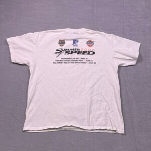 Anvil Summer of Speed 2007 Indianapolis Speedway T Shirt XL White Mens Racing